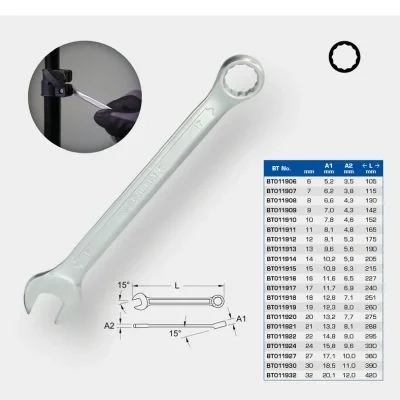 Afbeelding van Brilliant Tools BT011917 Ring steeksleutel