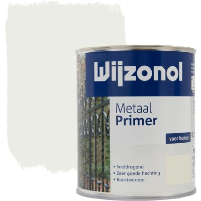 Afbeelding van Wijzonol Metaal Primer Wit 750 ml