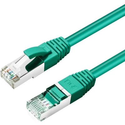 Afbeelding van Microconnect MC SFTP6A01G, 1 m, Cat6a, S/FTP (S STP), RJ 45, 45