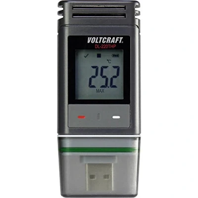 Afbeelding van VOLTCRAFT DL 220 THP 220THP Temperatuur datalogger, Vocht Luchtdruk datalogger Te meten grootheid Temper