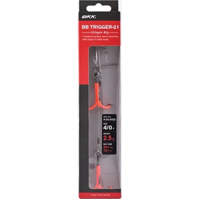 Afbeelding van BKK BB Trigger 21 UVO (Stinger rig) 1/0 Stinger