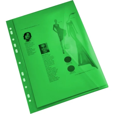 Afbeelding van EXXO HFP # 35336 A4 Ringband Documententas Groen 1 Pak @ 10 stuks