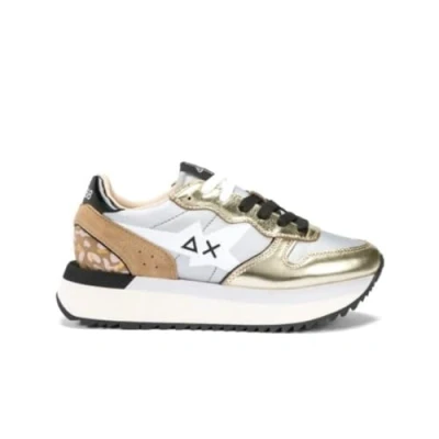 Afbeelding van Sun68 Sneaker Goud 40