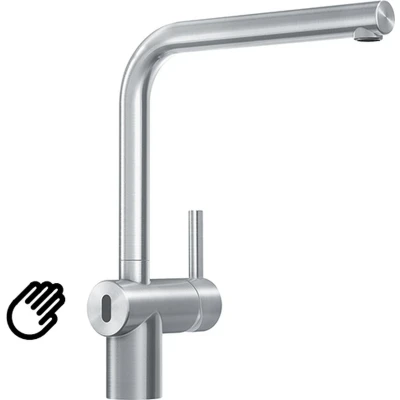 Afbeelding van Franke massief rvs sensor Keukenkraan Atlas Neo draaibare uitloop inox 115.0625.489