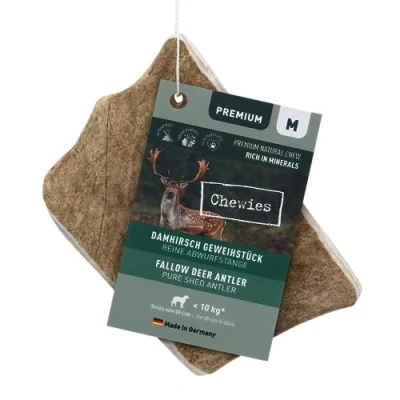 Afbeelding van 4x Chewies Damherten Gewei Snack M 120 gr
