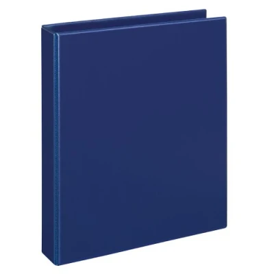 Afbeelding van VELOFLEX 1143050 ringband Basic, DIN A4, 1 stuk, blauw, vulhoogte 25 mm, met 4 D ringmechaniek, smalle