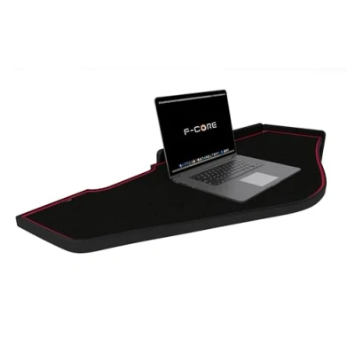 Afbeelding van F CORE Tafels op het dashboard vrachtwagen compatibel voor RENAULT T 01.14 Midden ROOD