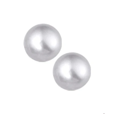 Afbeelding van Oorknoppen Parel Zilver Gerhodineerd Glanzend