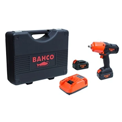 Afbeelding van Bahco Set met borstelloze accu slagmoersleutel 1/2&quot; (18 V) BCL33IW2K1