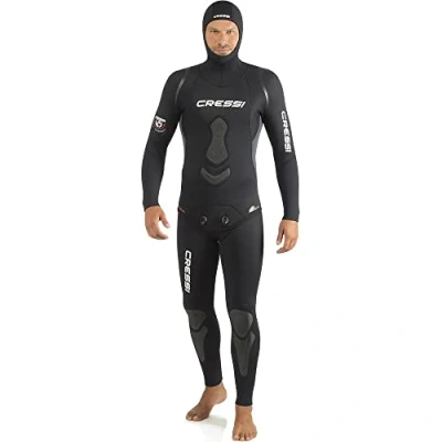 Afbeelding van Cressi Apnea wetsuit Freediving/spearfishing in 5 mm zacht neopreen met jas en broek
