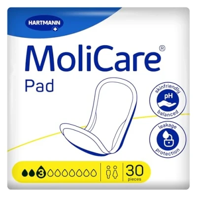 Afbeelding van Hartmann Molicare Pad 3 druppels 6 pakken van 30 stuks