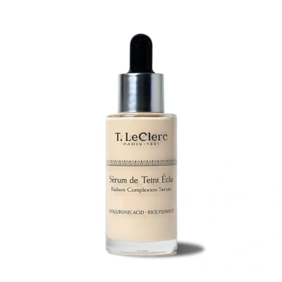 Afbeelding van T.LeClerc Gezicht Foundation Serum De Teint Eclat Anti Age 01 Ivoire 30gr