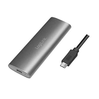 Afbeelding van LogiLink UA0389 SATA HDD behuizing M.2 PCIe NVMe SSD, SSD USB C