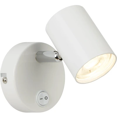 Afbeelding van Searchlight Witte ledspot Rollo 3171WH