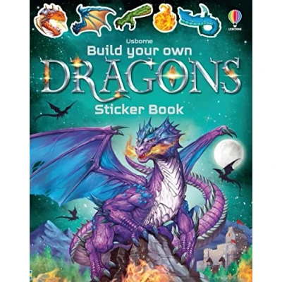 Afbeelding van Build Your Own Dragons Sticker Book (Build Book): 1