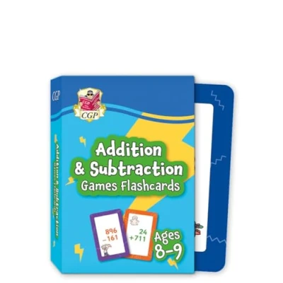 Afbeelding van CGP KS2 Activity Books and Cards Addition &amp; Subtraction Games Flashcards for Ages 8 9 (Year 4)