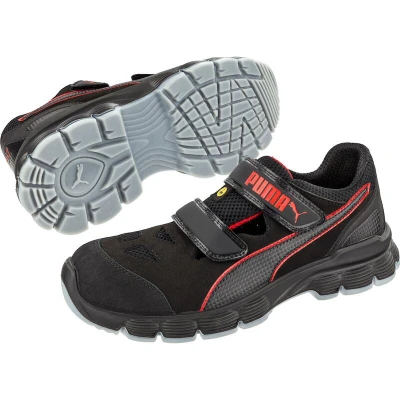 Afbeelding van PUMA Aviat Low ESD SRC 640891 44 Veiligheidsschoenen S1P Schoenmaat (EU): Zwart, Rood 1 stuk(s)