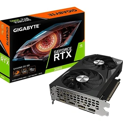 Afbeelding van Gigabyte Nvidia GeForce RTX 3060 Videokaart Gaming Overclocked 8 GB GDDR6 RAM HDMI, DisplayPort