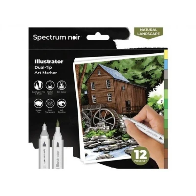Afbeelding van Spectrum Noir Illustrator 12st Natural Landscape