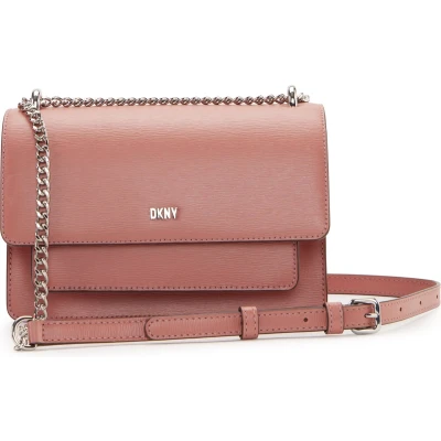 Afbeelding van DKNY Bryant Chain Flap Dames Crossbodytas Roze