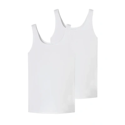 Afbeelding van Schiesser 2PACK TRÄGER Unique Micro Hemd, Dames, Maat: 36, Weiss