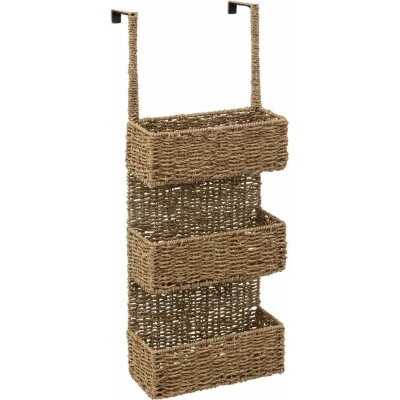 Afbeelding van Rieten manden deurrek Heavy Duty Opbergbox Five®