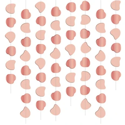 Afbeelding van Folat Plafond Slingers Elegant Lush Blush 8 stuks