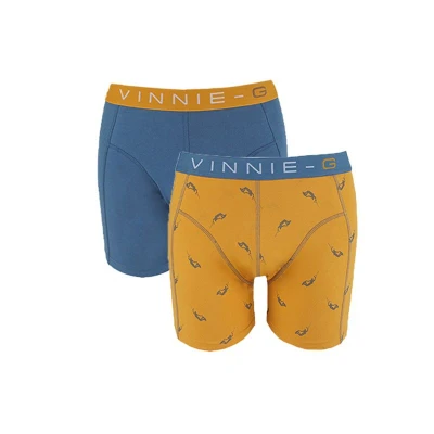 Afbeelding van 2 x Vinnie G Wakeboard Boys Blue Print maat 140/146