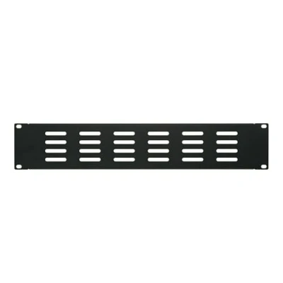Afbeelding van DSIT 19 inch geperforeerd afdekpaneel 2U geschikt voor serverkast patchkast en flightcase