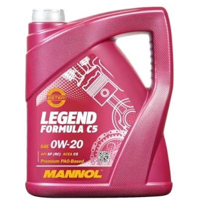 Afbeelding van Mannol Legend Formula C5 motorolie 0W 20, 5L