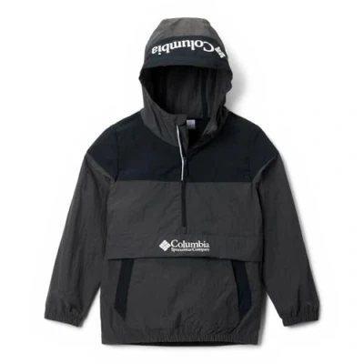 Afbeelding van Columbia Youth Unisex Challenger 2 Windbreaker, Lightweight Windbreaker Jacket, Shark, M
