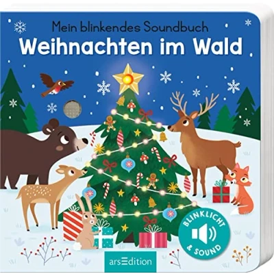 Afbeelding van Mein blinkendes Soundbuch Weihnachten im Wald