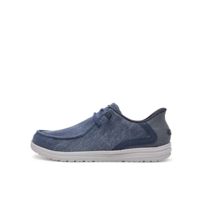 Afbeelding van Skechers Slip Ins: Melson Coronado, Mannen, Marineblauw, Sneakers, maat: 46