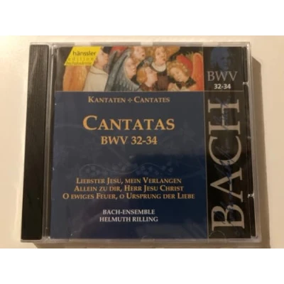 Afbeelding van Bach Ensemble, Helmuth Rilling J.S. Bach: Cantatas Bwv 32 34 (CD)