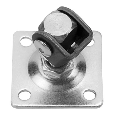 Afbeelding van 2 x SO TECH® verstelbare deurscharnier M16 met montageplaat 80 mm
