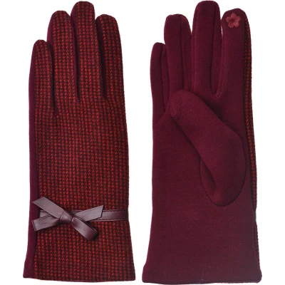 Afbeelding van Juleeze Handschoenen Winter 8x24 cm Rood Polyester
