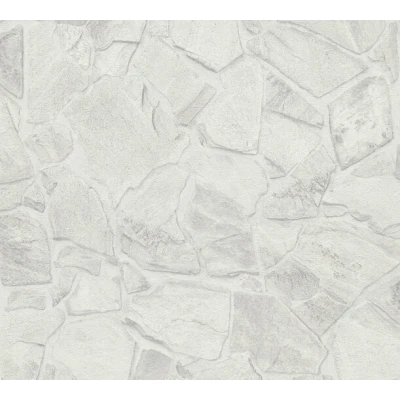 Afbeelding van AS Creation Terra 3893 50 389350 Grijs / Wit