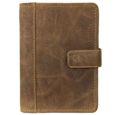 Afbeelding van GreenBurry Lederen Personal Agenda Vintage met jaarinhoud 2023 en alvast 2024!!