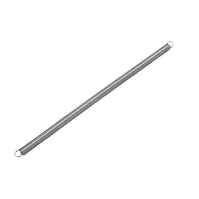 Afbeelding van sourcing map Trekveer, spanveer, verlengveren, 0,8 mm x 10 300 mm, 304, roestvrij staal, zilverkleurig