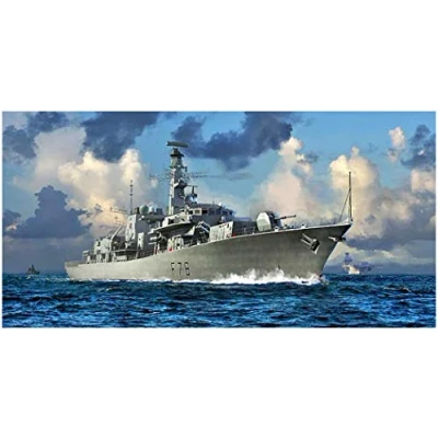 Afbeelding van Trumpeter 006719 1/700 HMS Kent modelbouw