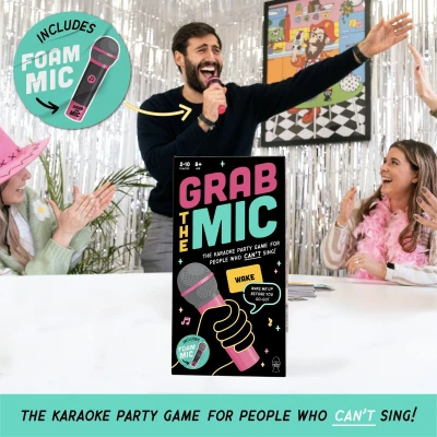 Afbeelding van Grab the Mic Het Ultieme Muziek Partyspel Lucky Egg