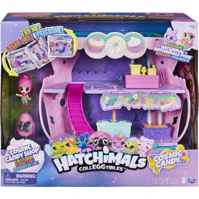 Afbeelding van Hatchimals CollEGGtibles Cosmic Candy Shop 2 in 1 speelset Pixie en Hatchimal