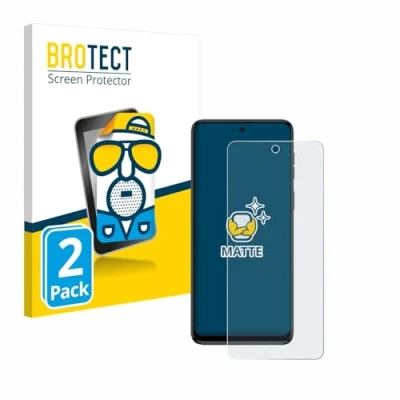 Afbeelding van BROTECT Screenprotector voor Motorola Moto G54 Folie Beschermfolie matte (2 Stuks)