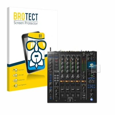 Afbeelding van BROTECT Screenprotector voor Pioneer DJM A9 Folie Beschermfolie Beschermglas transparant