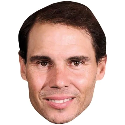 Afbeelding van Rafael Nadal (Stubble) Masker van beroemdheden