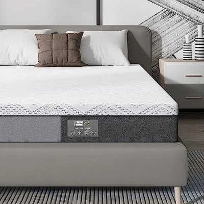 Afbeelding van BedStory Matras, traagschuim, 140 x 200 cm