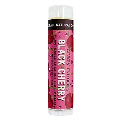 Afbeelding van Crazy Rumors Black Cherry Natuurlijke Lippenbalsem