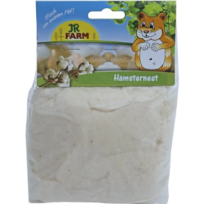 Afbeelding van JR Farm knaagdier hamsternest 100% katoen, 28 gram