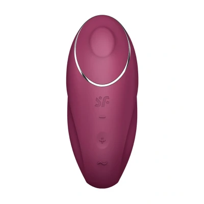 Afbeelding van Satisfyer Tap &amp; Climax 1 Vibrerende Clitoris Vibrator met Tik/Tapping Functie Paars