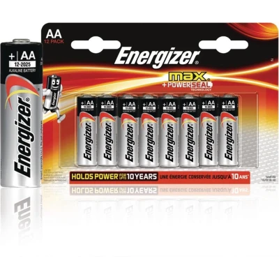 Afbeelding van Energizer batterijen Max AA, blister van 12 stuks